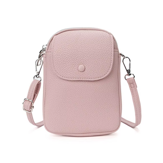 Premium PU Leather Phone Sling Bag