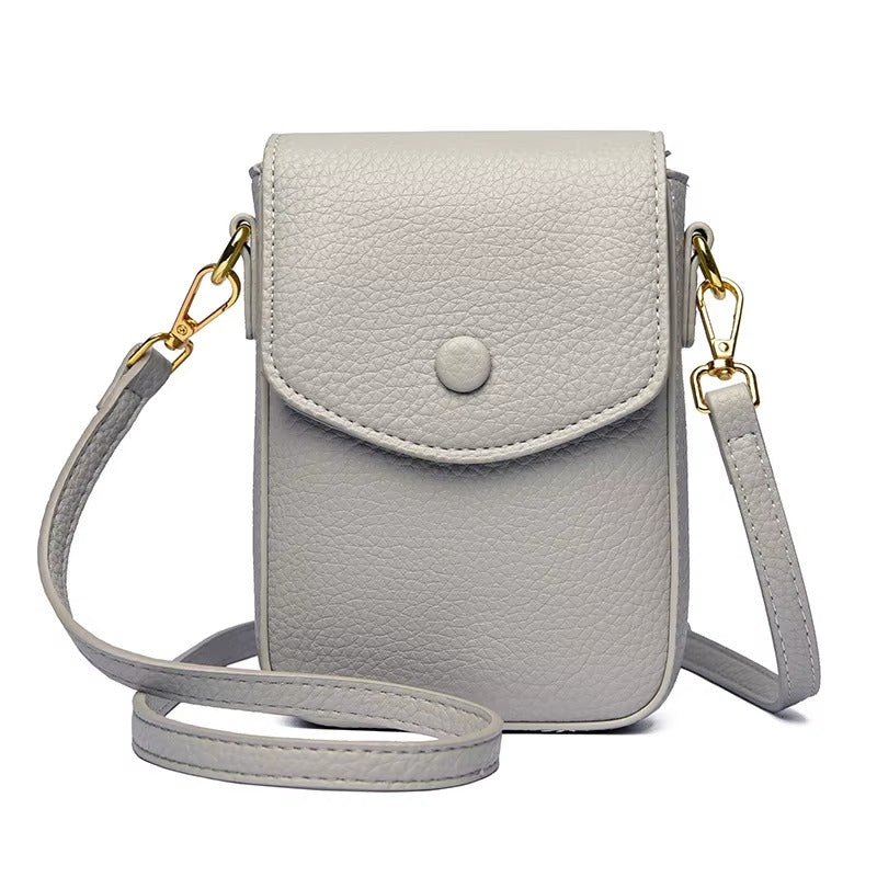 Premium PU Leather Phone Sling Bag