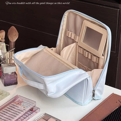 LuxeCarry Cosmetic Travel Organizer