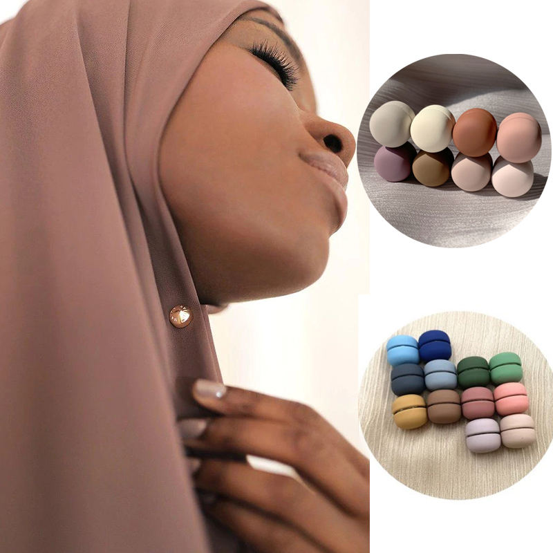 Strong Magnetic Scarf Pins  (4 Pairs)
