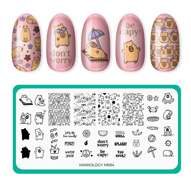 Reuseable Magic Nail Art Stamper