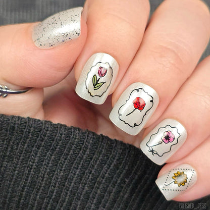 Reuseable Magic Nail Art Stamper