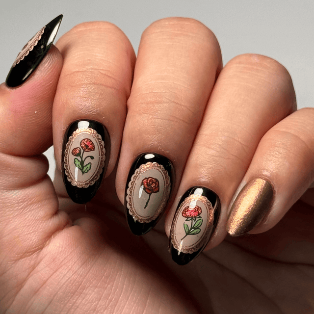 Reuseable Magic Nail Art Stamper