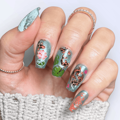 Reuseable Magic Nail Art Stamper