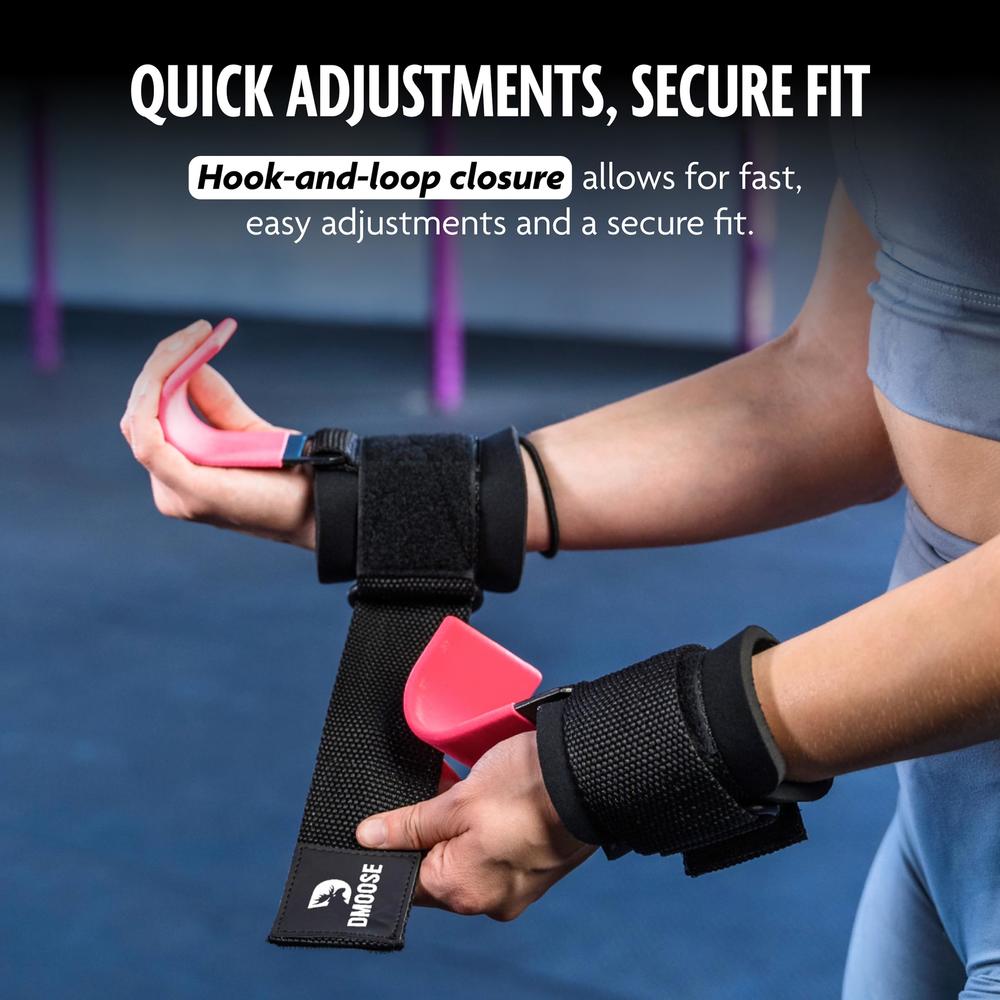 Exercise Weightlifting Wrist Hooks