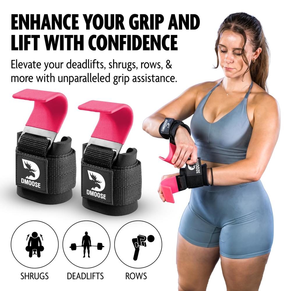 Exercise Weightlifting Wrist Hooks