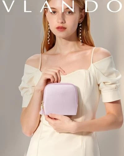 Travel Jewellery Bag – Compact Waterproof PU Leather Jewellery Organizer