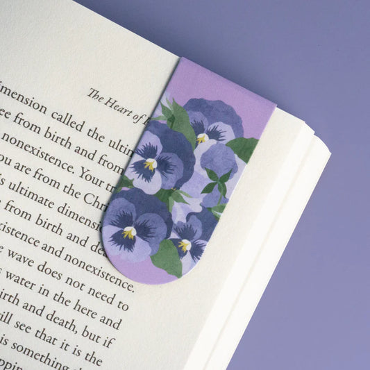 Primary Blooms magnetic bookmark